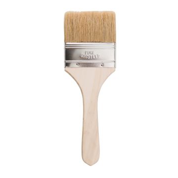 Industrial Brush Bare-Wood Handle 70mm