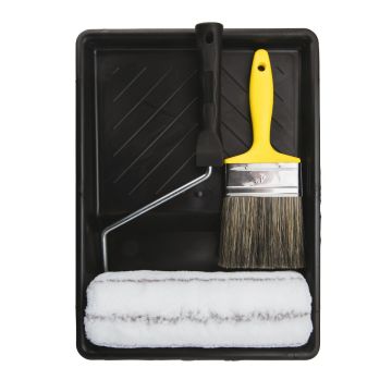 Marshall Masonry Roller & Tray Set with Brush